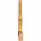 Ekena Millwork Alberta Rough Sawn Timber Gable Bracket, Western Red Cedar, 96"W x 44"H x 4"D x 6"F, 11/12 Pitch GBW096X44X0406ALB00RWR - alternate 5